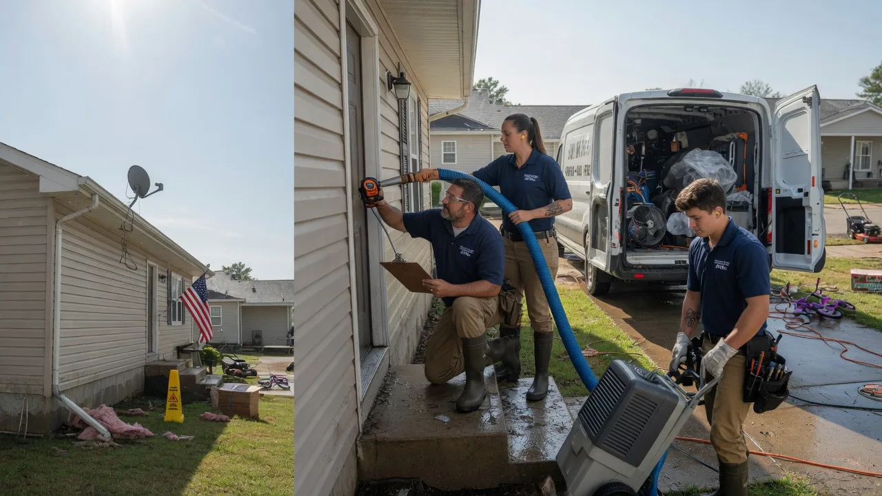 Ceiling Water Damage Restoration in Webster, IN near me
